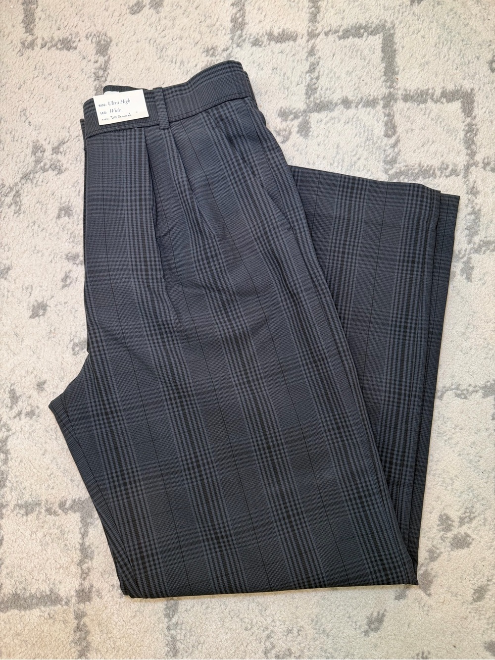 Abercrombie & Fitch Sloane Tailored Wide Leg Pant